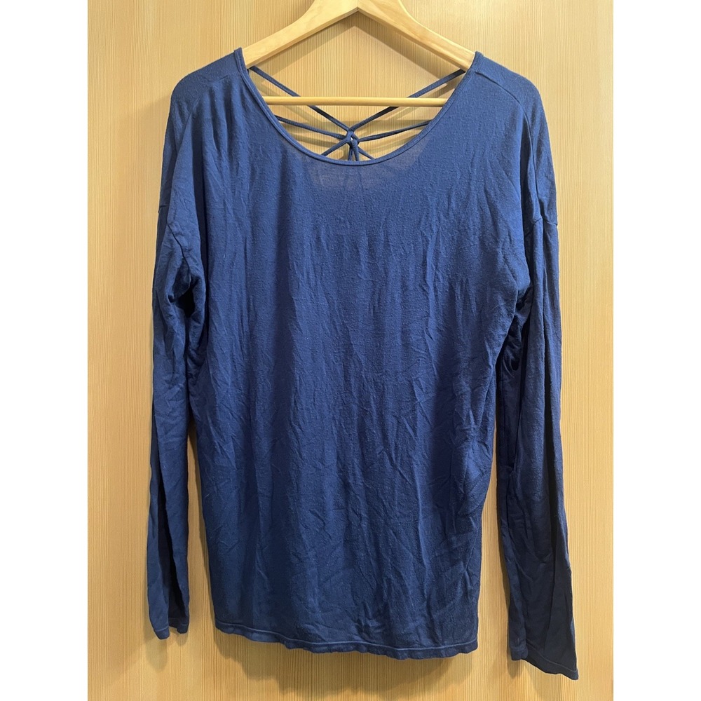 Gaiam Women's Navy Blue Sleeveless Tank Top Gym Yoga Activewear Shirt Size XS